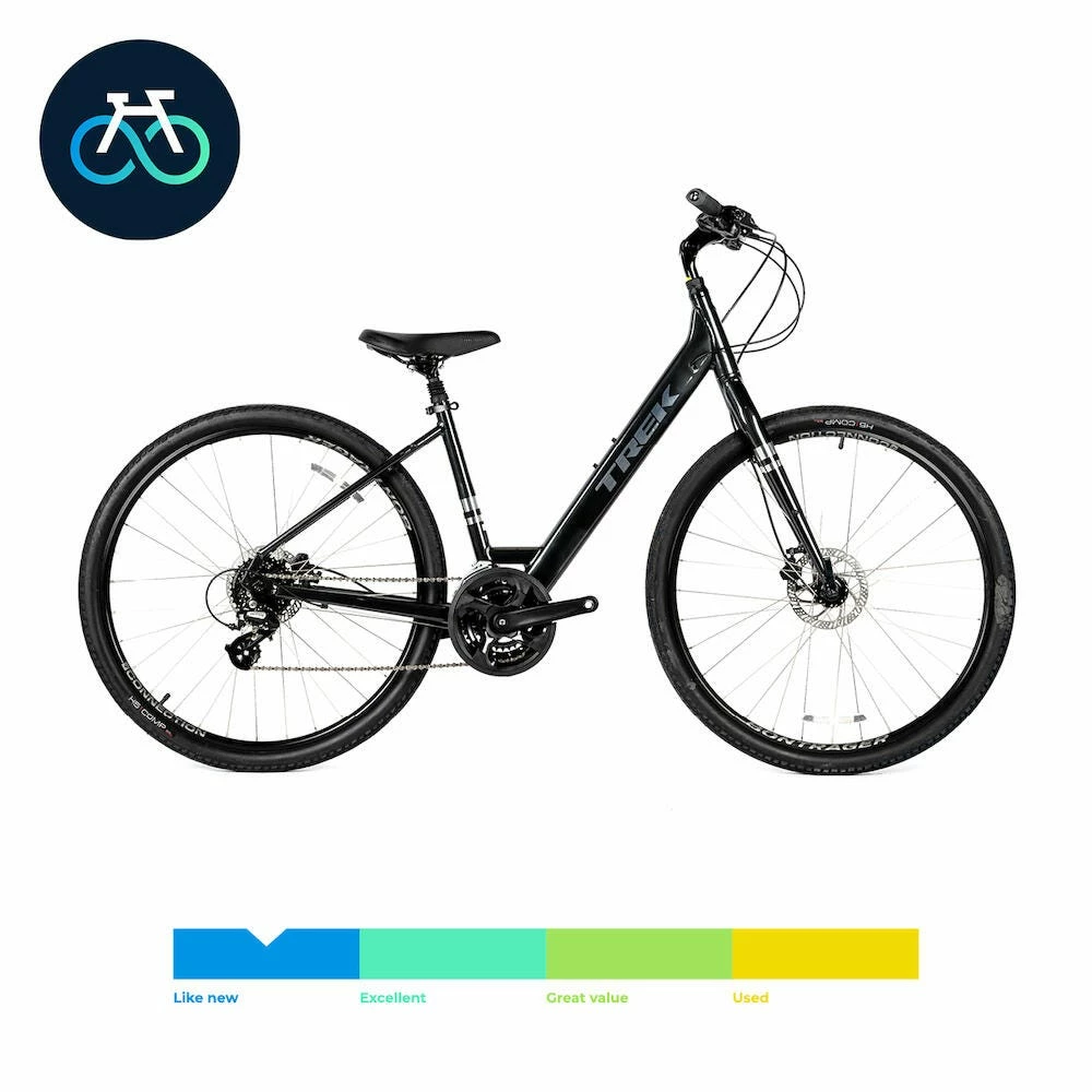 Trek Verve 2 Disque Cadre-Bas 2022 | DÉMO 3 Trek Verve 2 Disque Cadre-Bas 2022 | DÉMO